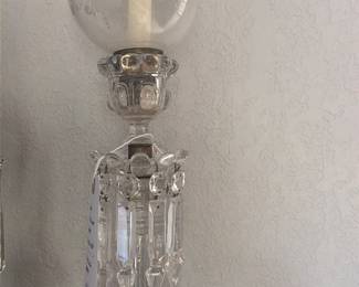 baccarat.   Hurrican lamp