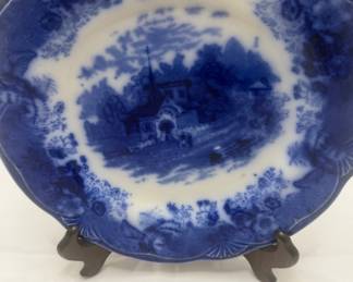 Flow blue china