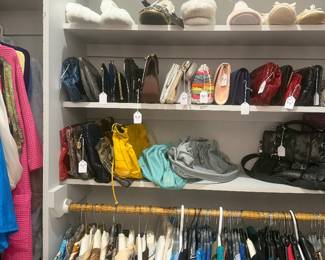 Name brand shoes and clothing