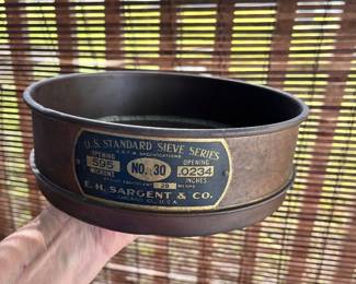 U.S Standard Sieve No. 30