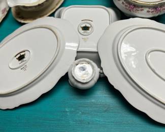 Close up of Grace China (92 Piece Set)