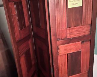 Solid Wood Room Divider $80