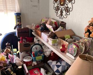 All Items to be Displayed on Table Tops 