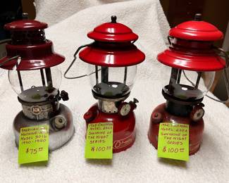 Lots of Coleman Lanterns 