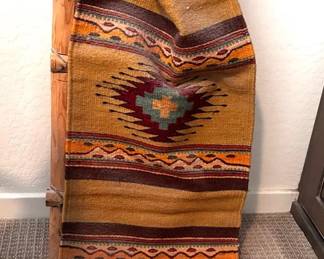 Small Southwest Ladder wMexican Wool Runner