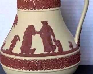 Tricolor Wedgewood Pitcher