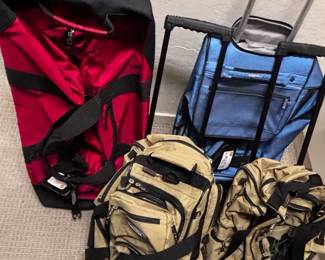 4 Rolling Duffel Bags