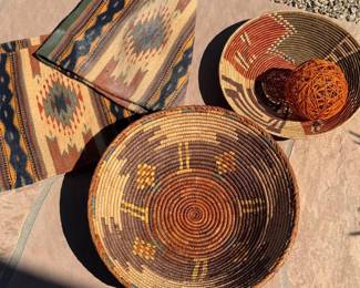 Southwest Decor  Greens  Oranges