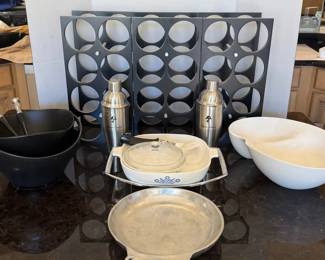 Misc Kitchen  Wine Rack  Salad Bowls