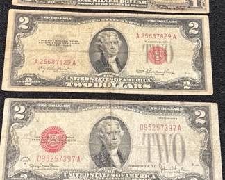 1928  $1  $2 Bill  1953 $2 Bill