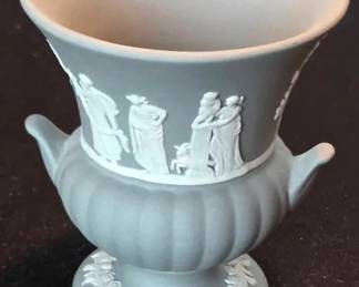 Fall Gray Wedgewood Urn