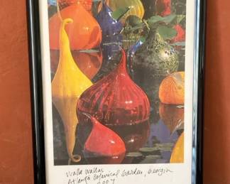 Walla Wallas Photograph Signed By Dale Chihuly