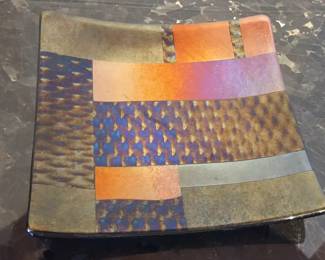 Artistic Glass Plate