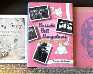 Borscht Belt Bungalows, Signed 1941 Orig  Edith Heal  Mr Pink