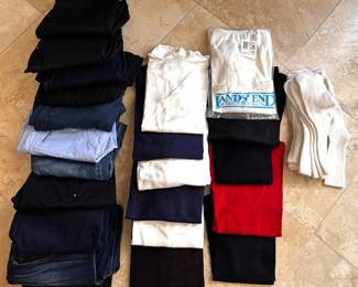 Lands End Crew Long Sleeve  Jeans