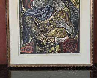 Irving Amen Serigraph