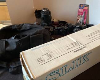 Mystery Lot Cameras  Accessories