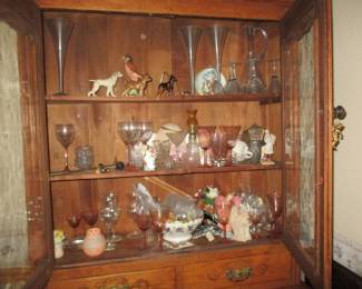 lots of assorted dishes 