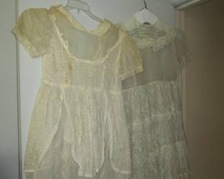 VINTAGE little girl dresses