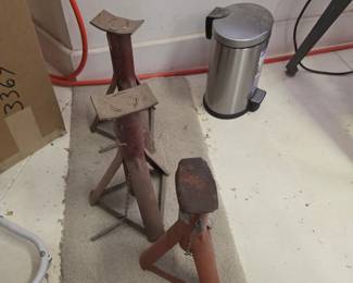  vintage car jack stands