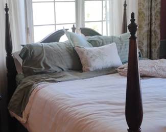 Solid Wood FourPoster Queen Bed