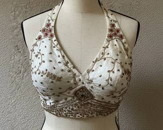 Embroidered Silk Lehenga Choli with Dupatta third image