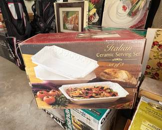 Princess House Marbella Bake & Serve Set