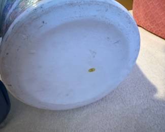 Large Famille Rose Porcelain Vase, likely 20th Century
