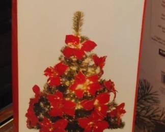 Kirkland Signature Fiber Optic Poinsettia Tree