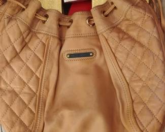 Juicy Couture Quilted Leather Hobo Bag