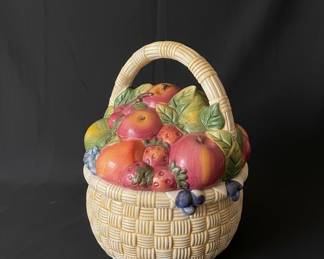 Ceramic Fruit Basket Centerpiece