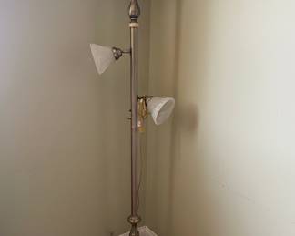 Signature Design by Ashley Gavivi Torchiere Floor Lamp with Accent Light