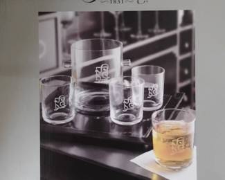 Gorham Ribbon Mixed Drink Set