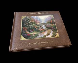 Thomas Kinkade "Twenty-Five Years of Light" Hardcover Book