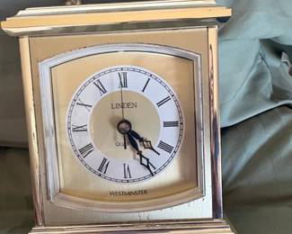 Linden Westminster Quartz Mantel Clock