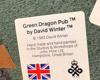 David Winter Cottages "The Green Dragon Pub"