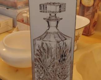 Shannon Crystal Dublin Whiskey Decanter
