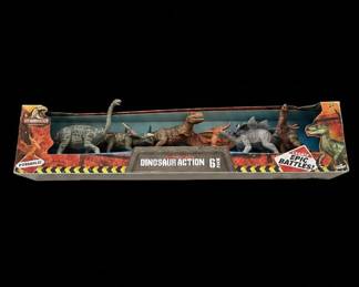 Kid Galaxy Dinosaur Action 6" Figure Set