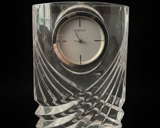 Marquis by Waterford Crystal Zephyr Clock