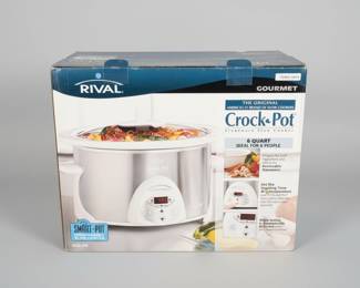 Rival Crock-Pot 6 Quart Programmable Slow Cooker