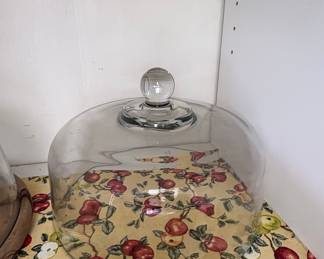 Vintage Anchor Hocking Glass Cake Dome