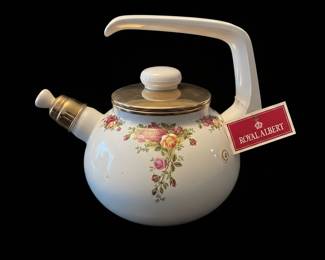 Royal Albert "Old Country Roses" Tea Kettle