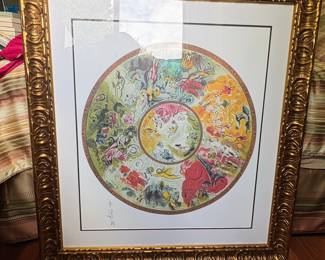 Marc Chagall "The Fiddler on the Roof" Lithograph