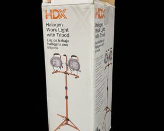 HDX Halogen Work Light with Tripod