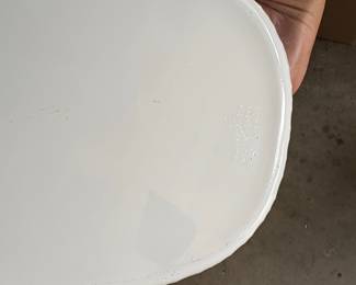 CorningWare French White 2.5 Quart Oval Casserole Dish with Lid