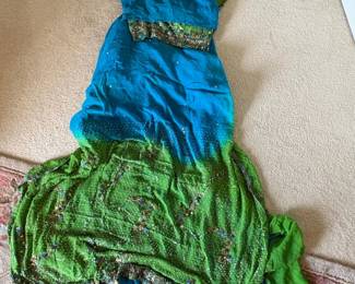 Embellished Ombre Silk Lehenga or Anarkali Suit