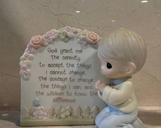 Precious Moments "Serenity Prayer Boy" Figurine