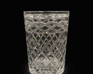 Cut Crystal Ice Bucket or Vase - Waterford Crystal