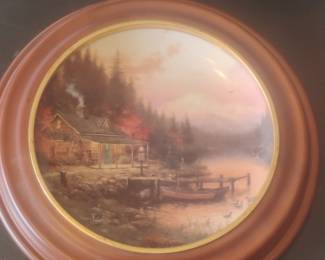 Thomas Kinkade "Painter of Light" Decorative Plate