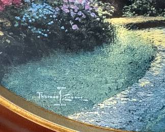 Thomas Kinkade "Julianne's Cottage" Collector Plate, 1993, Knowles